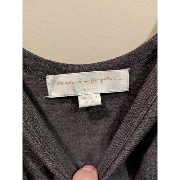 Spiritual Gangster Jumpsuit in Heather Vintage Black - Picture 3 of 5